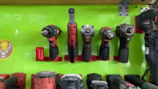 Стойки за машини и батерии Milwaukee Parkside Total Parkside: 12V, 20V (X-Team/Team); Milwaukee: M12 (12V), M18 (18V), MX FUEL (industrial system)