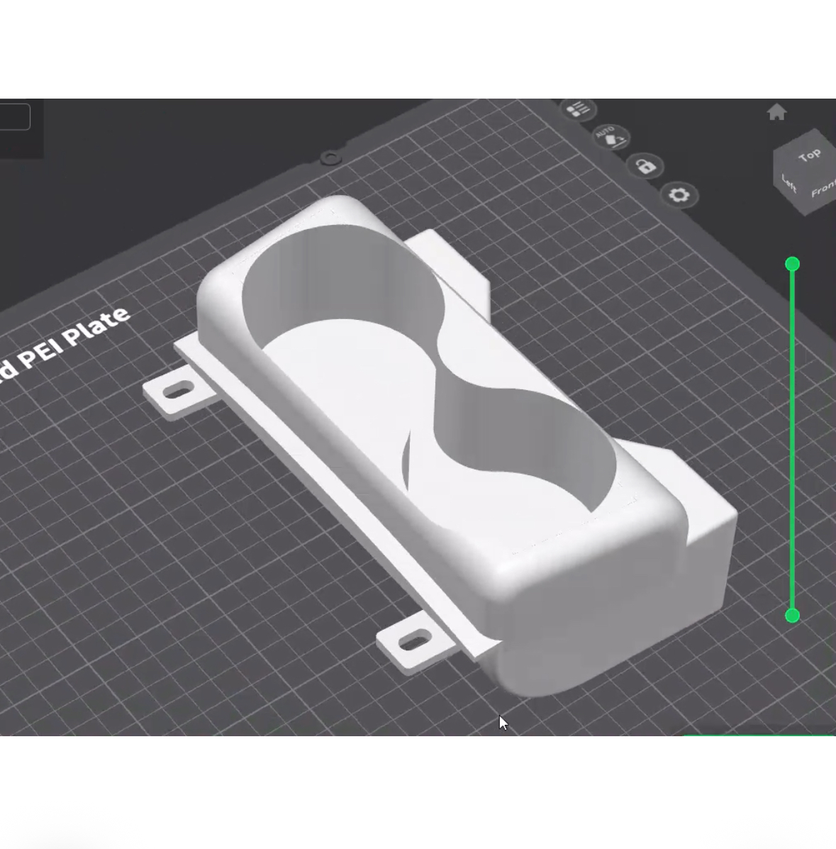 Cup holder за Audi A3 / S3 / RS3 8P - 3D принтиране и сканиране Cup holder за Audi A3 / S3 / RS3 8P