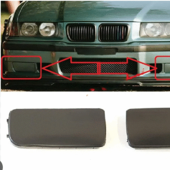 BMW E36 капаци за халогени / fog lights cap