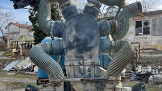 Въздуховод /накрайник за пръскачка октопод. - 3D принтиране и сканиране Въздуховод /накрайник за пръскачка октопод.