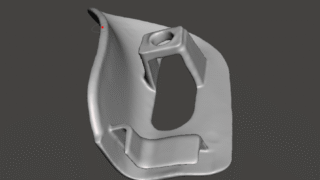 Mercedes R129-капачки за сенник - 3D принтиране и сканиране Mercedes R129-капачки за сенник