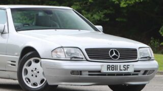 Mercedes-Benz SL R129-капак за предна броня part No 1298800205