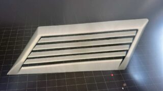 Peugeot Satelis 500 - решетка въздуховод - 3D принтиране и сканиране Peugeot Satelis 500 - решетка въздуховод