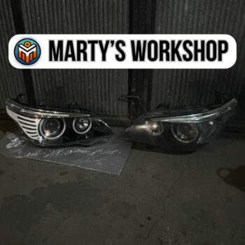 BMW E60 решетки за мигачи