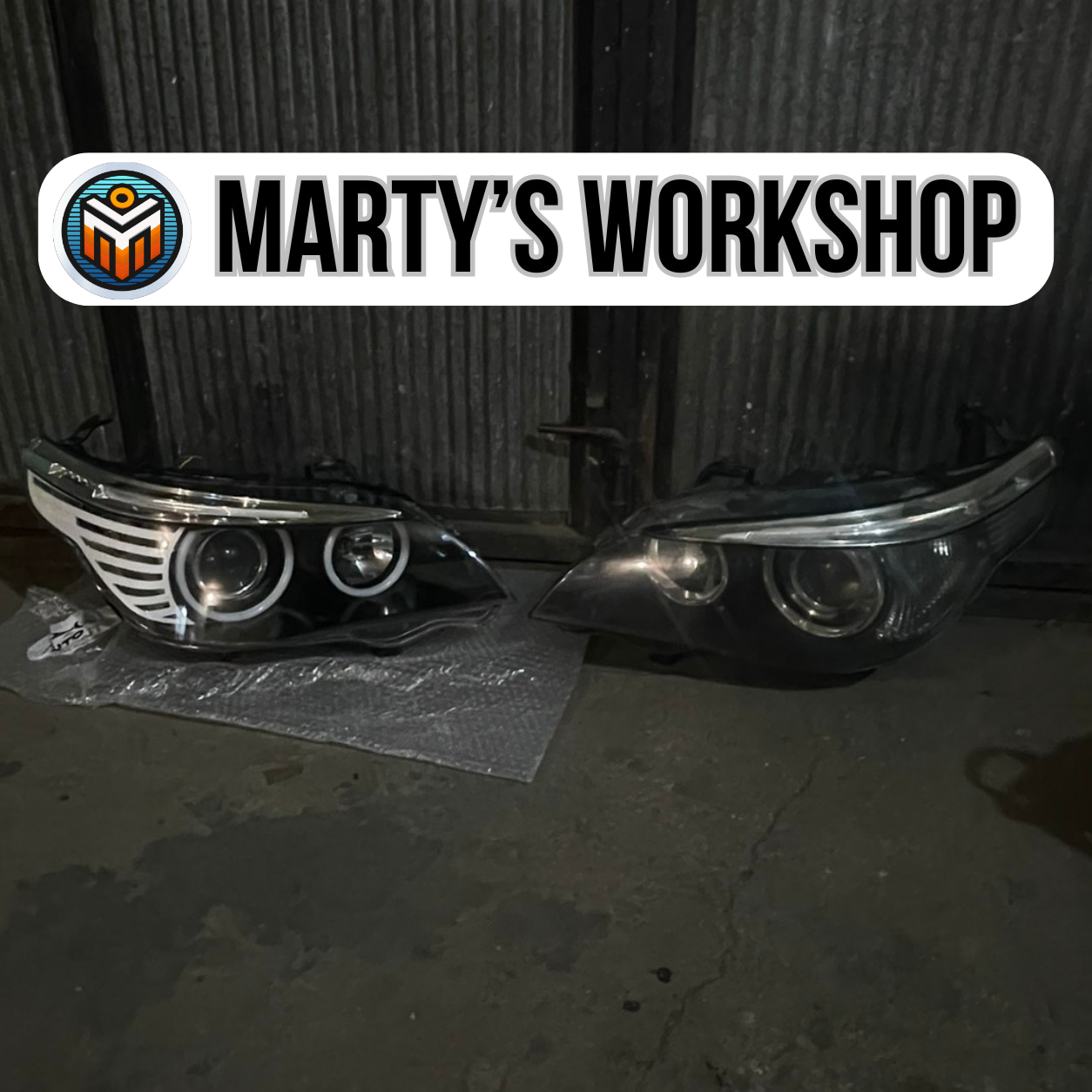BMW E60 решетки за мигачи - 3D принтиране и сканиране BMW E60 решетки за мигачи