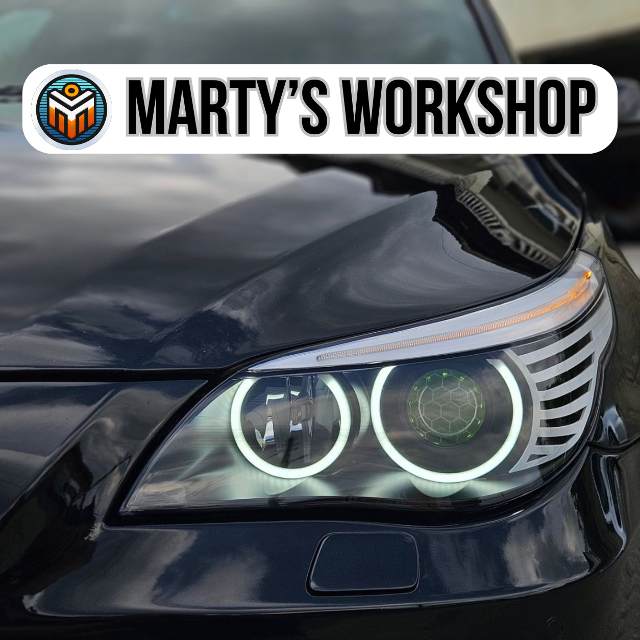 BMW E60 решетки за мигачи - 3D принтиране и сканиране BMW E60 решетки за мигачи