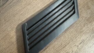 Peugeot Satelis 500 - решетка въздуховод - 3D принтиране и сканиране Peugeot Satelis 500 - решетка въздуховод