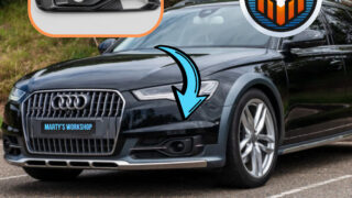 Audi A6 C7 Allroad Капак за Дистроник