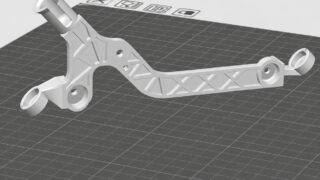 Audi A4 B9 (2018) – държач за фар / Headlight Bracket - 3D принтиране и сканиране Audi A4 B9 (2018) – държач за фар / Headlight Bracket