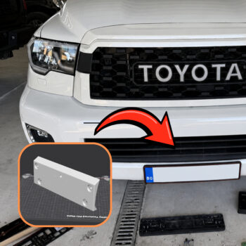 Toyota Sequoia – стойка за номер EU / European License Plate Bracket