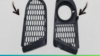BMW E92 – решетка за халогени / Fog Light Grille Delete