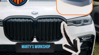 BMW X7 Alpina 2018-2019 Lip / Лип