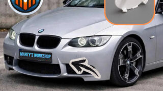 BMW E92 – капачка за предна броня / Front Bumper Cap