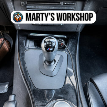 BMW E92 Joystick gap adapter