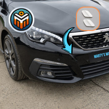 Peugeot 308 GT Line - Капачка за броня / Bumper Cap